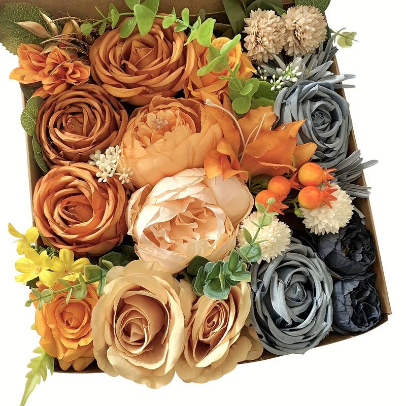 Artificial Flower Combo Box Set Mixed Flowers Diy Handmade Wedding Bouquet  Decorations Table Center Decorations Party Decorations Cake Baby Shower  Home Decorations - Temu United Kingdom